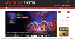 Desktop Screenshot of new-orleans-theater.com